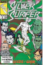 The Silver Surfer Comic Book Vol. 3 #6 Marvel 1987 Very FN/NEAR Mint New Unread - £3.98 GBP