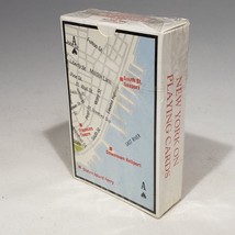 NYC Fraunces Tavern SI Ferry South St Seaport Map Playing Cards Y B Assoc Sealed - £15.14 GBP
