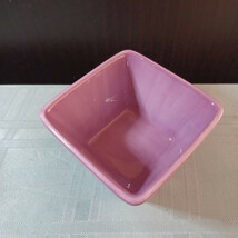 Pampered Chef Simple Additions Bowl 4.5&quot; Square At The Top - Green - $6.72 CAD