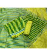Indian Dress Cotton Suit-Unstitched Cotton Suit Set-Cotton Print Suit-3P... - $60.00