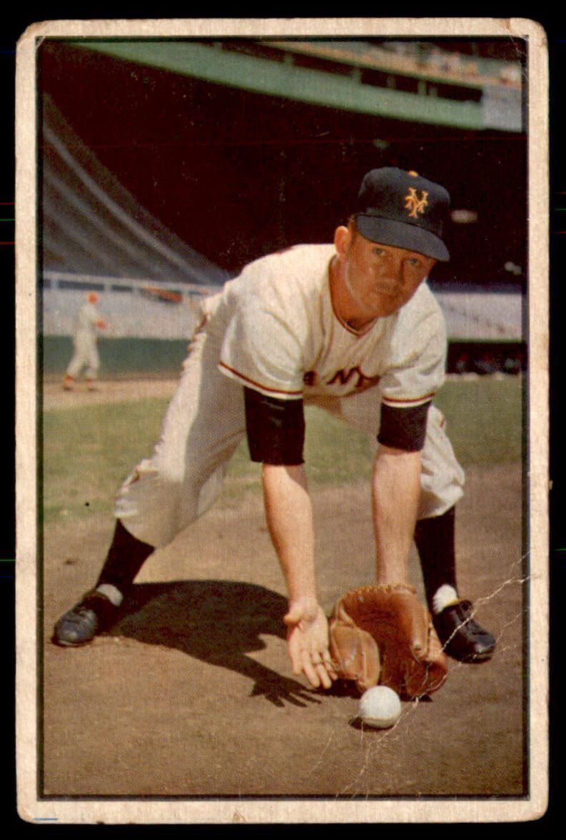 Primary image for 1953 Bowman Color #1 Davey Williams Low Grade
