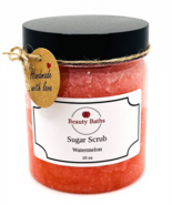 Watermelon Sugar Scrub Exfoliating Body Scrub gift for her handmade foot... - $17.79 CAD