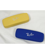 2 Kids Ray Ban Bright Blue &amp; Yellow Hard Cases EyeGlasses Sunglasses Ray... - £20.85 GBP