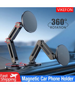 Foldable Universal Car Magnetic Holder Dashborad Alloy Magnetic Car Mount - $23.61 CAD