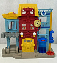 Fisher-Price Imaginext Rescue City Center Bank EMT Station Fire House Playset !! - £7.91 GBP