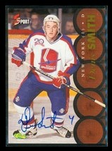 Vintage 1995 Classic 5 Sport Autograph Hockey Card Denis Smith Islanders A - £10.11 GBP