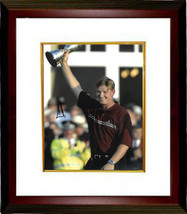 Ernie Els signed PGA 11x14 Photo Custom Framed (w/ Trophy at 2002 Open Champions - £94.32 GBP