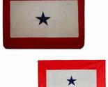 Wholesale Combo Service Star One Blue Star 50&quot;x60&quot; Fleece &amp; 3&#39;x5&#39; Polyes... - $18.88