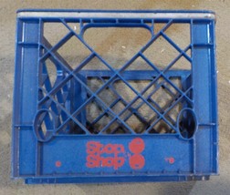 Vintage Stop &amp; Shop Milk Crate - Massachusetts - £19.46 GBP