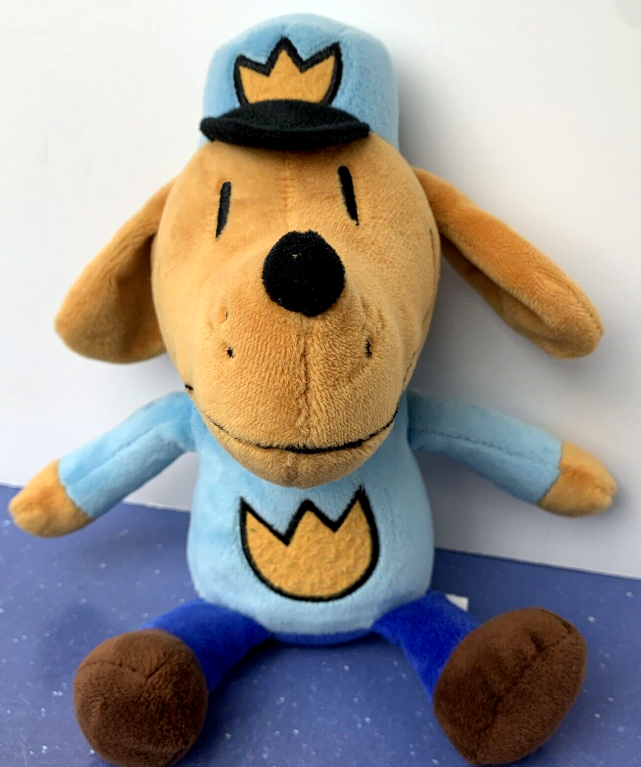 Dog Man 9" Plush Doll Dav Pilkey MerryMakers 2019 Dog Man - $9.89