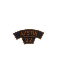 2002 ROT &quot;Republic of Texas&quot; Bike Rally Austin Texas Patch Small Iron On Vintage - £7.08 GBP