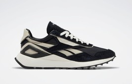 Reebok Mens Leather Legacy AZ Black/Nondye/Stucco Shoes G55276 - $41.39+