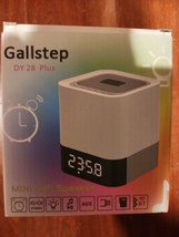 Bluetooth Speaker Clock Digital Alarm Mini HiFi Color Night Lights Galls... - $664.14 MXN