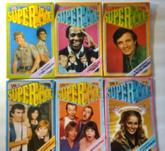 SuperMag Magazine Lot Of 6 Vintage 1980 Retro Pop Culture All Have Mini Posters - £54.25 GBP