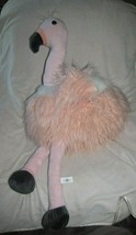Hugfun big Pink Flamingo With Dangling Legs Plush 40” - $24.74