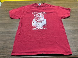 VTG Cumbres Toltec Scenic Railroad Men&#39;s Maroon T-Shirt - Large - $16.99