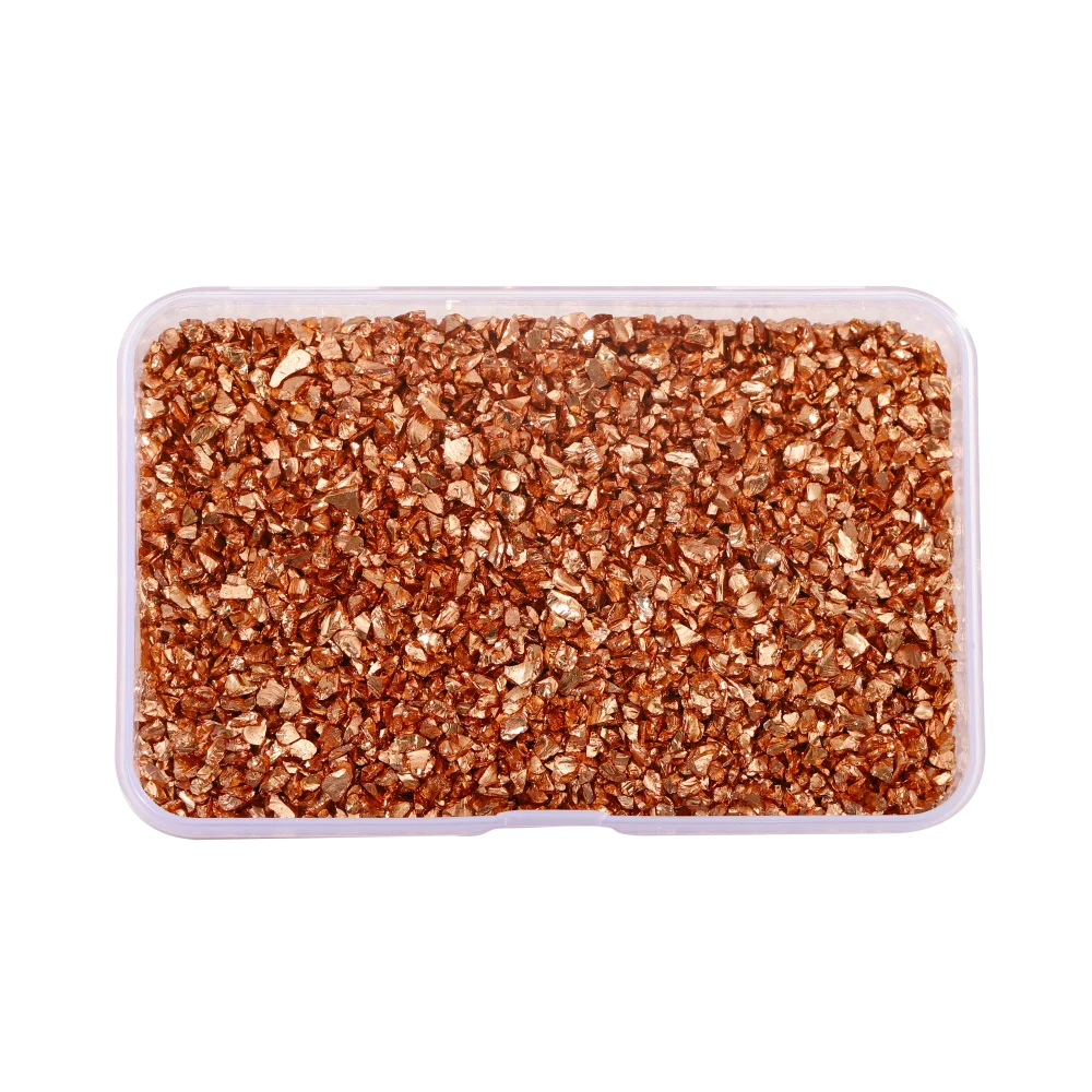 30g Broken Glass Stones Epoxy Resin Mold Fillings Crystal -Brown yellow - $9.86