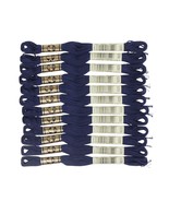 DMC 6-Strand Embroidery Cotton Floss, Dark Navy Blue - £11.94 GBP