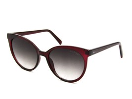 Tommy Hilfiger Oversized Cat Eye Sunglasses, Burgundy / Gradient Gray #42Z - £19.38 GBP