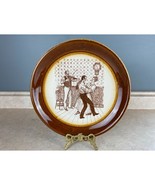 HAB Crocks Potteries Habitant  Dancing Couple Collector Plate gt-101/41 ... - $17.62 CAD