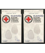 2 Doctor Developed Metatarsal Pads for Women &amp; Men Silicone Forefoot Cus... - $19.95