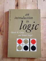 An Introduction To Logic Cohen / Nagel USED Paperback Book - $0.99