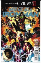 Invincible Iron Man #11 Deodato 2ND Ptg Var (Marvel 2016) - £13.90 GBP