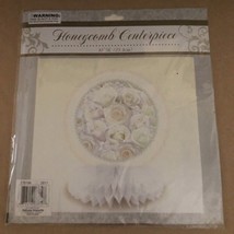 10” Wedding Cake Centerpiece Honeycomb Anniversary Shower Bridal Shower ... - $62.71 MXN