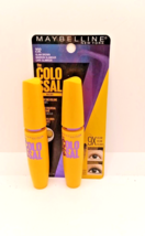 Maybelline New York The Colossal Mascara 232 Glam Brown 9x Volume Lot Of 2 - £11.84 GBP