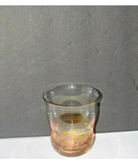 Vintage Amber Depression Glass Tumbler 4 Inch - £13.93 GBP