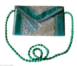 Women Purse Indian Traditional Vintage Handmade Handbag Wedding Clutch Bag - $34.99