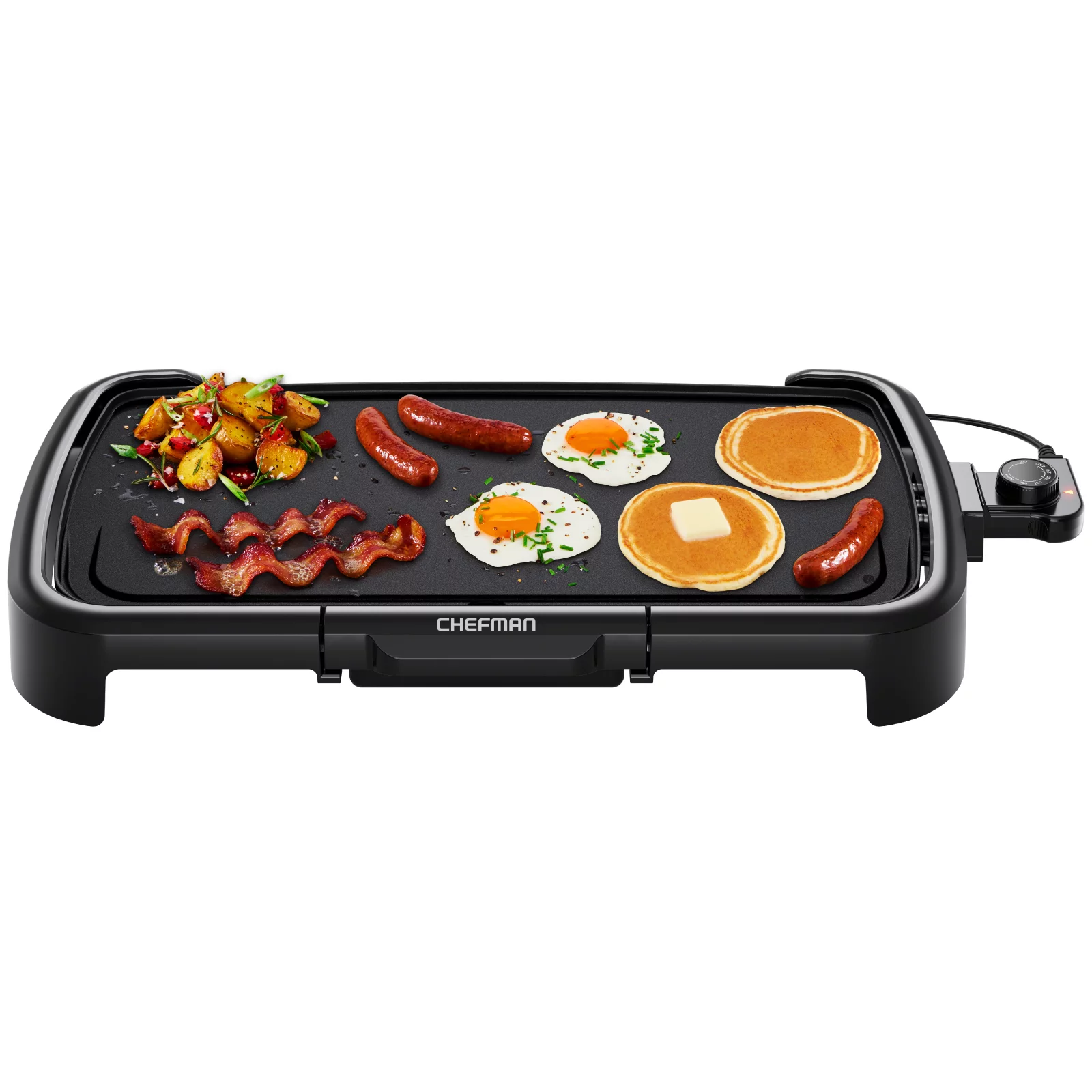 Primary image for Chefman All-Purpose 10" x 20" Nonstick Extra-Large Griddle, Black