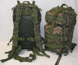 New Medium Transport Molle Tactical Hunting Camping Hiking Backpack Marpat Camo - £54.49 GBP