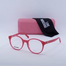 Moschino Love MOL523 0C9A00 Shiny Pink 49mm Eyeglasses New Authentic - $63.60