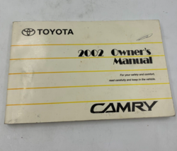 2002 Toyota Camry Owners Manual Handbook OEM J01B28021 - $26.99