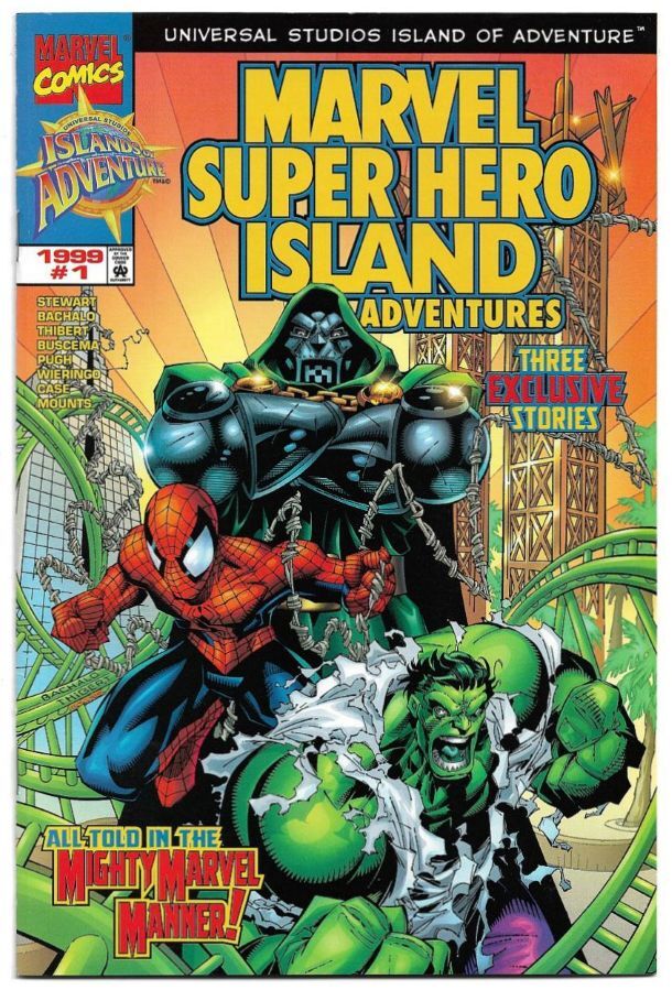 Marvel Super Hero Island Adventures #1 (1999) *Cover Artwork By Chris Bachalo* - $55.00