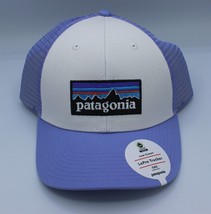 Patagonia - Low Crown - Trucker Hat - One Size - White W/ Light Violet Blue - £21.41 GBP