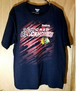 Chicago Blackhawks Reebok  T-Shirt Men&#39;s Size XL - £4.66 GBP