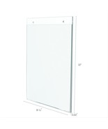 Deflect-O Classic Wall Mount Sign Holder, 8.5&quot; x 11&quot; (68201), 079916682013  - $55.73 MXN
