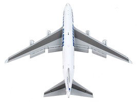 Boeing 747-400F Commercial Aircraft w Flaps Down Western Global White w Blue Tai - £60.54 GBP