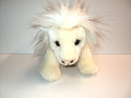Heirloom Adventure Planet Collection Floppy White Lion Cream 12&quot; with Mane NEW - £17.90 GBP