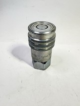 Parker FEM-501-8FP Flat Face 1/2” Body 1/2 NPT Hydraulic Quick Connect C... - $73.50