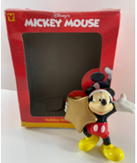 Vintage Enesco Disney Mickey Mouse with Star 3 in Christmas Ornament - $31.19 CAD