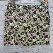 Christopher and Banks Floral Skort Athletic Shorts Womens sz 12  - £11.60 GBP