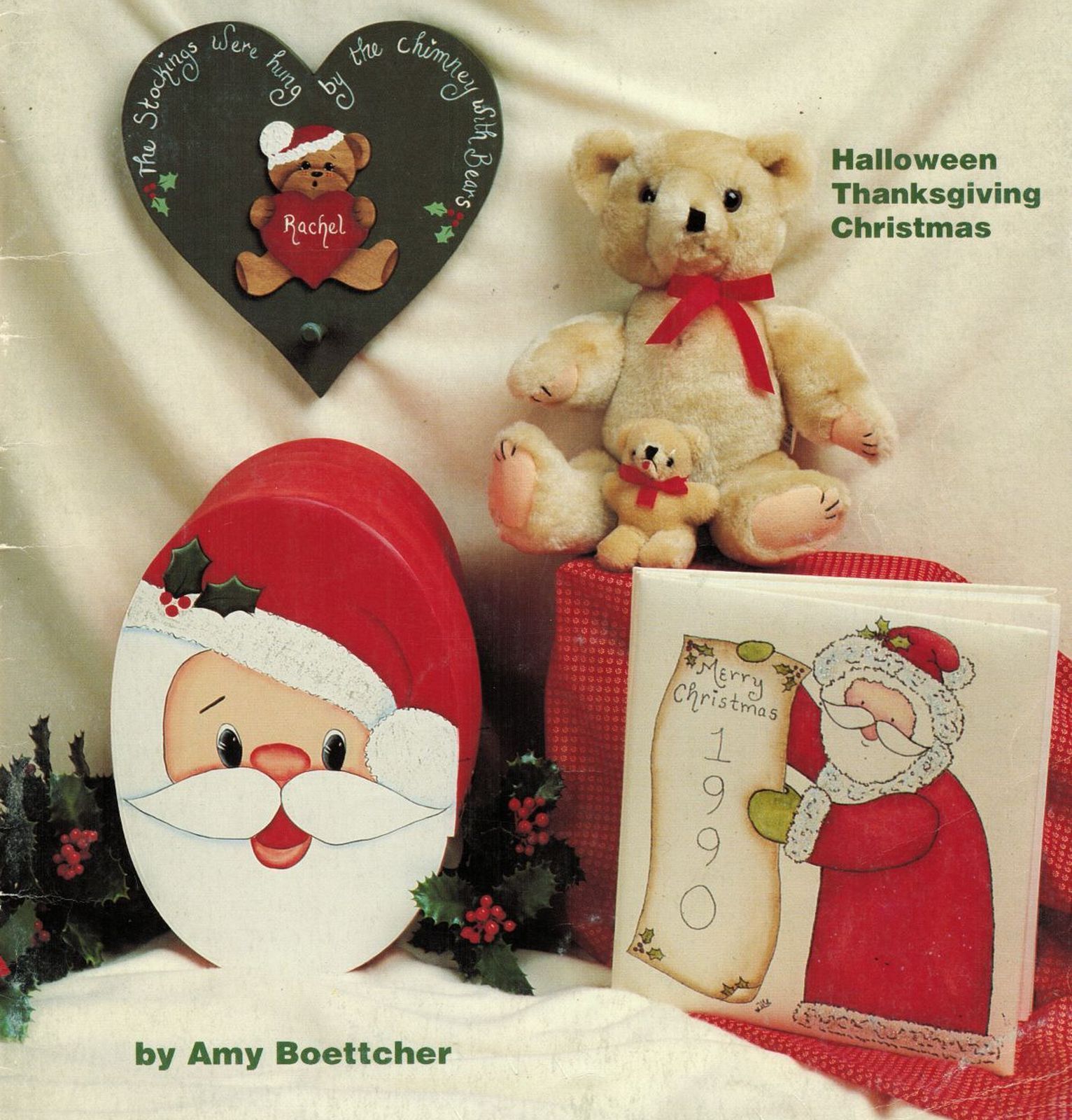 Tole Decorative Painting Christmas Thanksgiving Halloween Amy Boettcher Book - $13.99