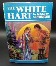 Nancy Springer WHITE HART 1979 First Hardcover edition First printing DJ Fantasy - £10.78 GBP