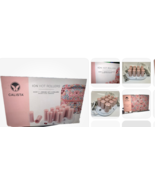Calista Tools Ion Hot Rollers 12 - 1&quot; Short 1.25&quot; Medium Clips Stand Cas... - $543.40 MXN