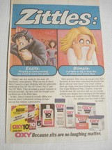 1987 Color Ad Oxy Because Zits Are No Laughing Matter - £6.04 GBP