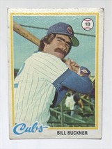 Bill Buckner 1978 Topps #473 Chicago Cubs MLB Baseball Card - £0.77 GBP