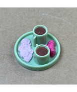COFFEE TRAY - 2004 FISHER-PRICE LOVING FAMILY TWIN TIME DOLLHOUSE PART - $12.47 CAD